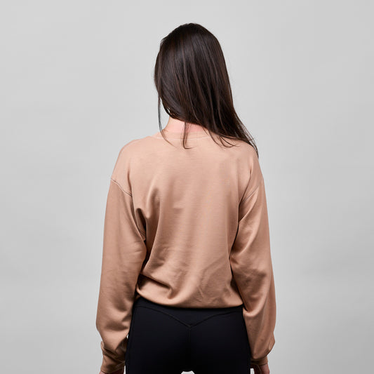 NASH Dark Taupe Crewneck