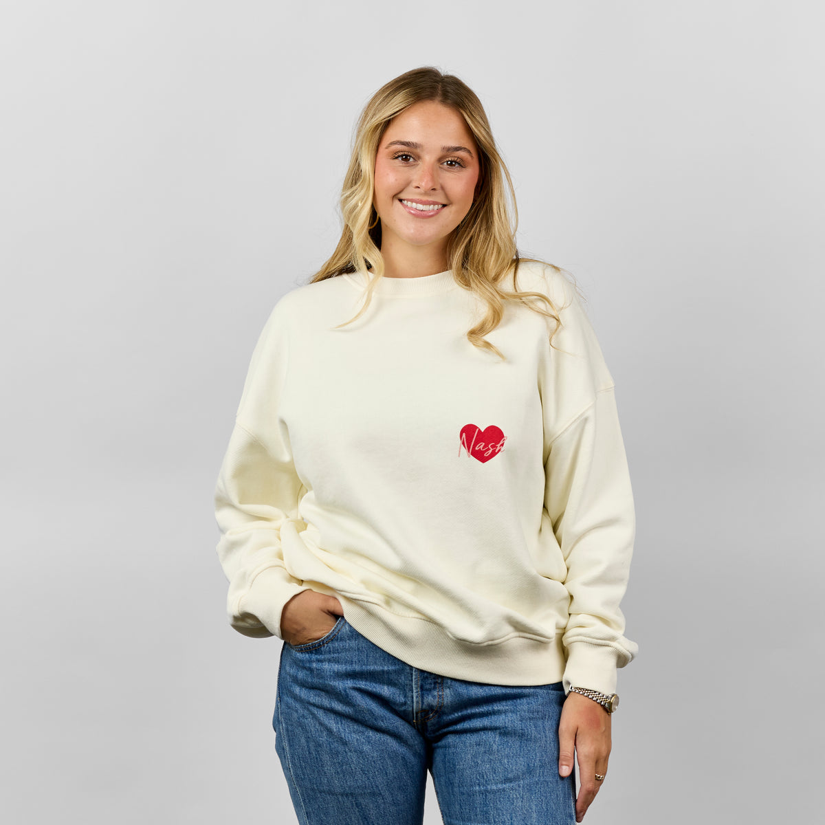 Love Nash Oversize Sweatshirt