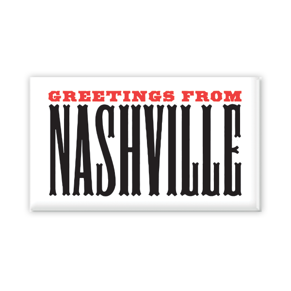 Greetings From Nashville Magnet