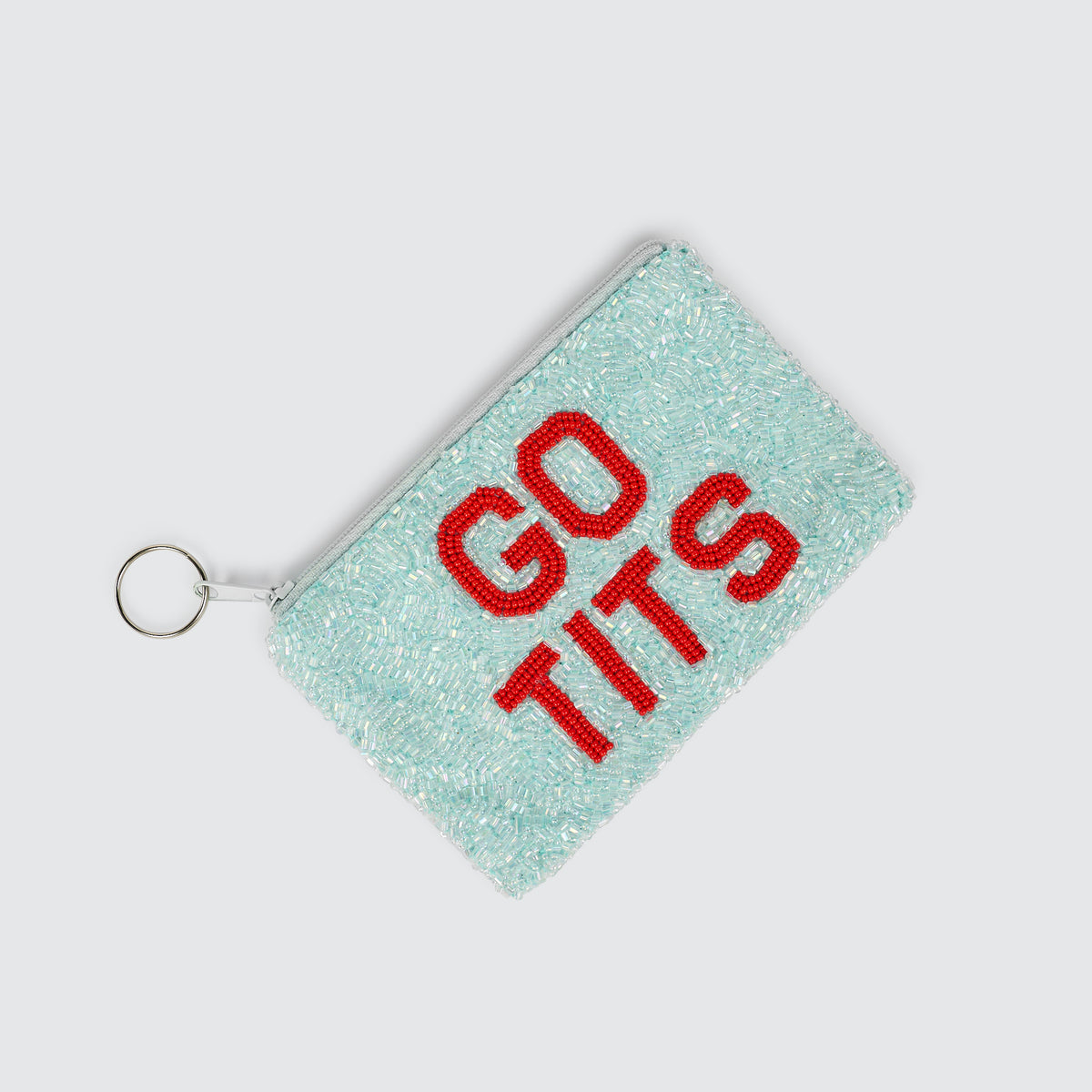 Beaded Coin Purse - Go Tits