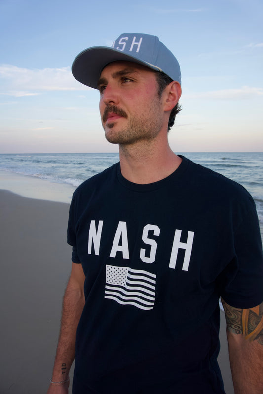 NASH Flag Adult Tee