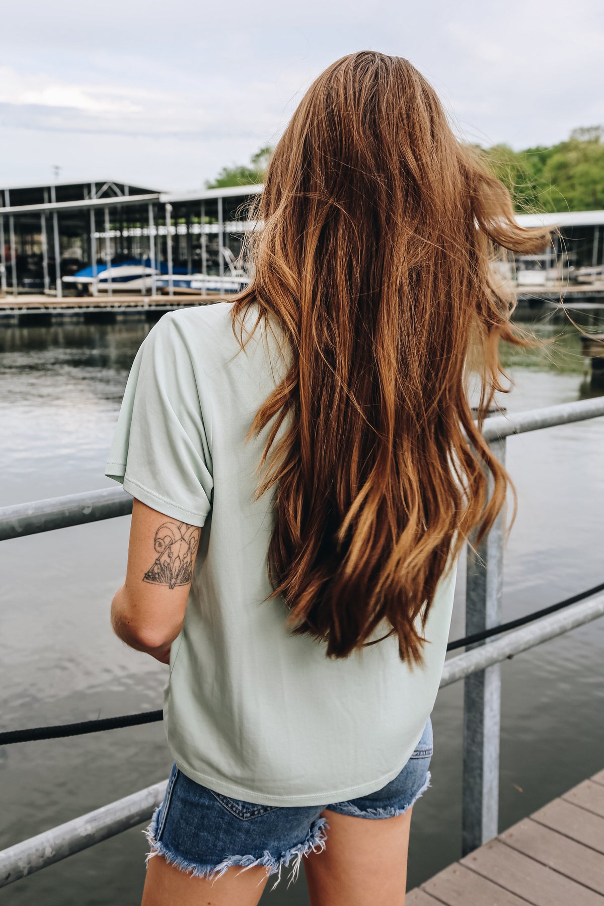 Poppy Tonal Tee