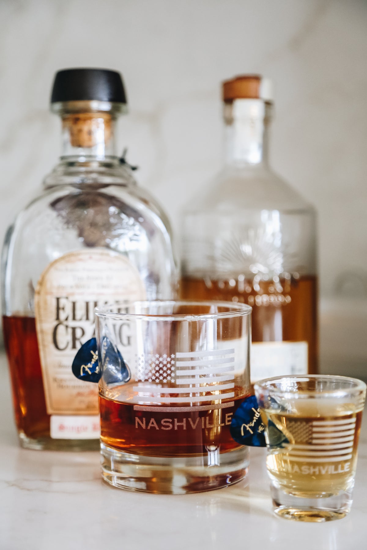 Guitar Pick Shot Glass