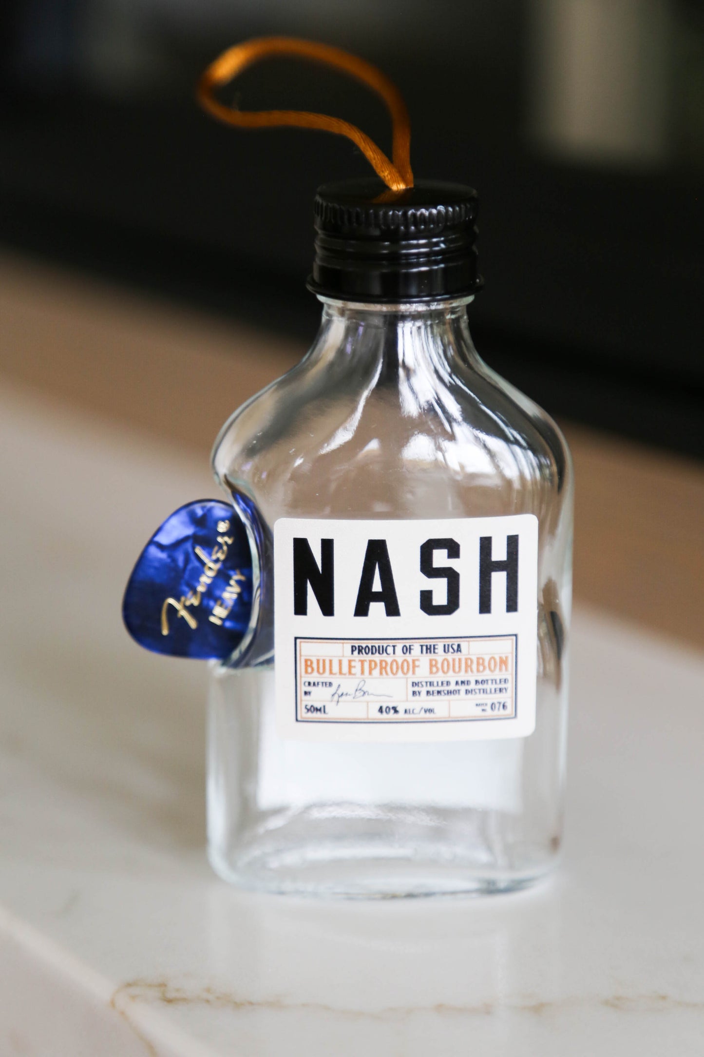 NASH Bourbon Bottle Ornament
