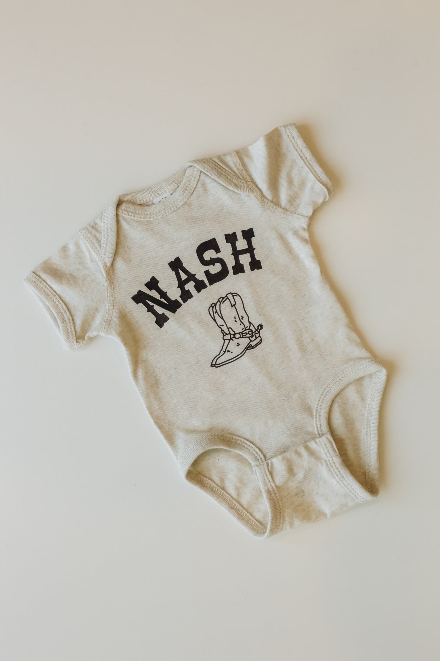Boots Baby Onesie