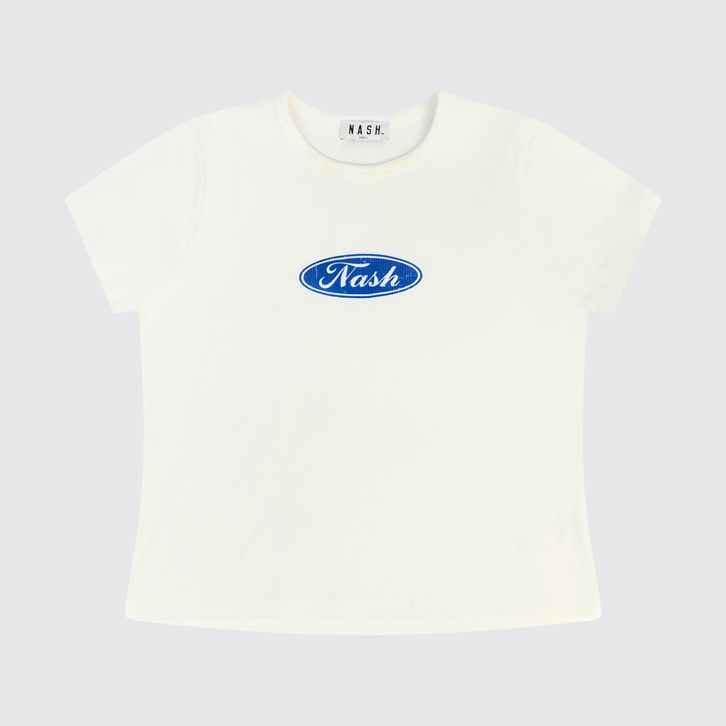 Ella Ribbed Cropped Tee