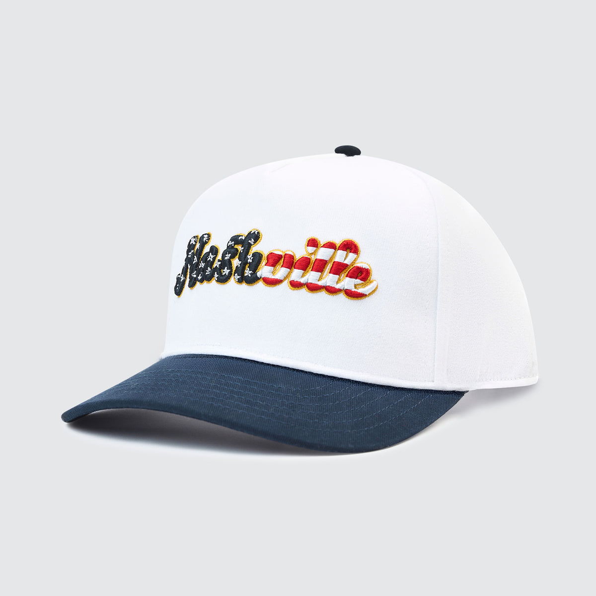 Nashville Americana Chain Stitch Snapback
