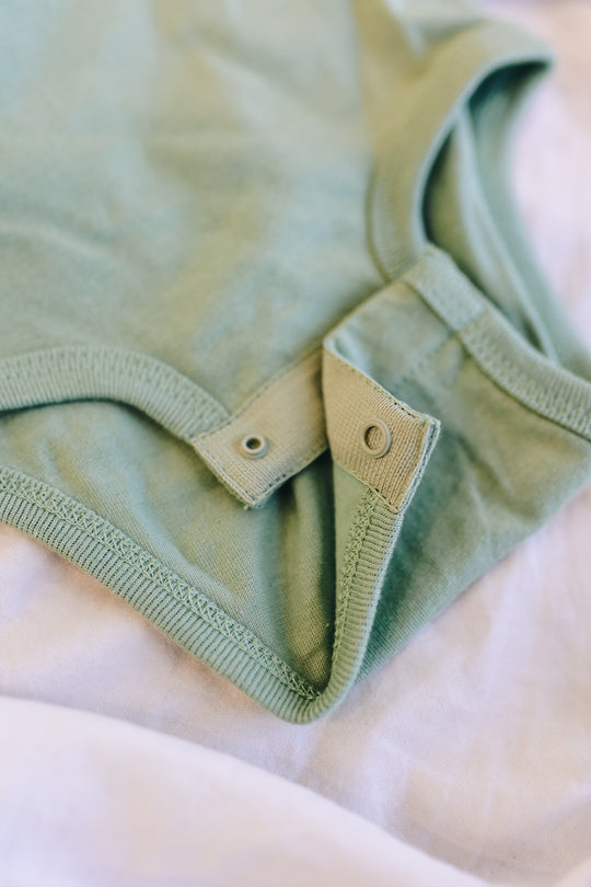 Reinforced three snap closure for ease.