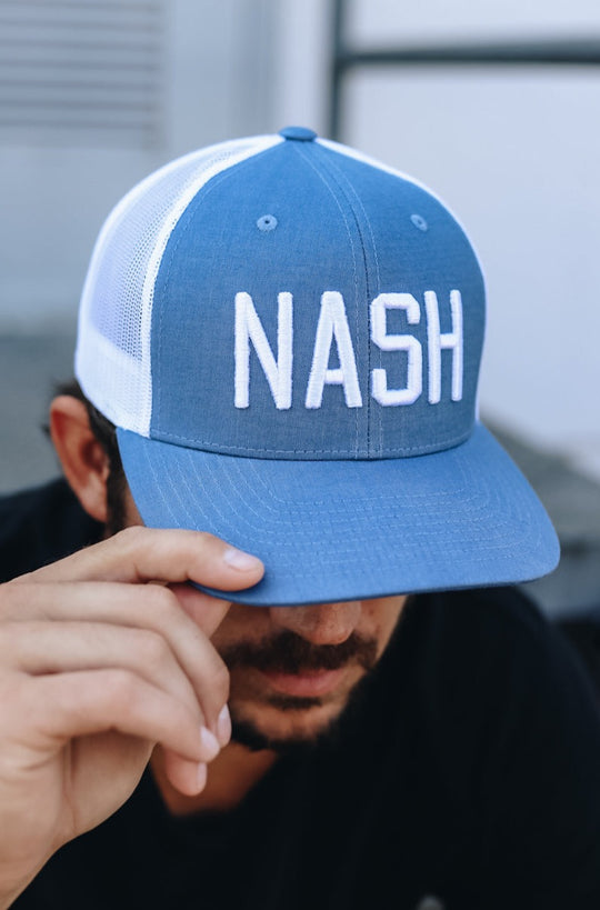 NASH Classic Trucker [Blue/White]