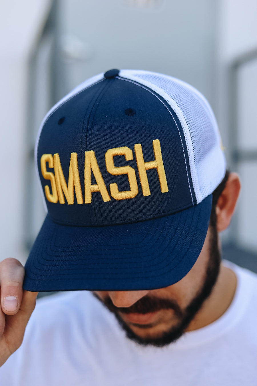 SMASH Trucker [Navy/White/Gold]