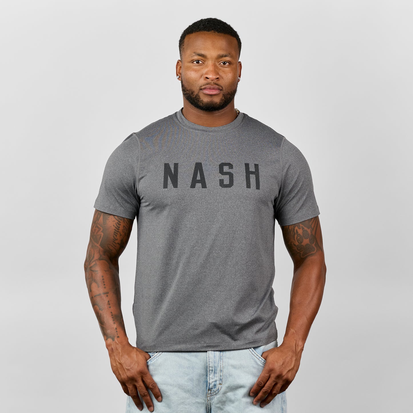 NASH Athletic Blend Tee [Charcoal]