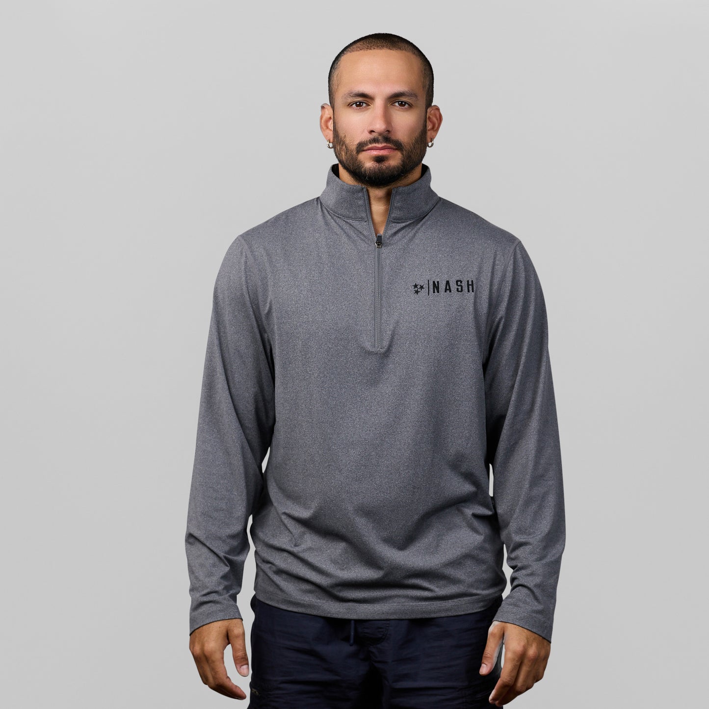 Train Up Quarter Zip [Charcoal]