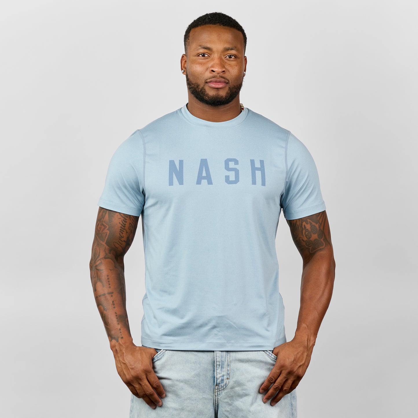 NASH Athletic Blend Tee [Dusty Blue]
