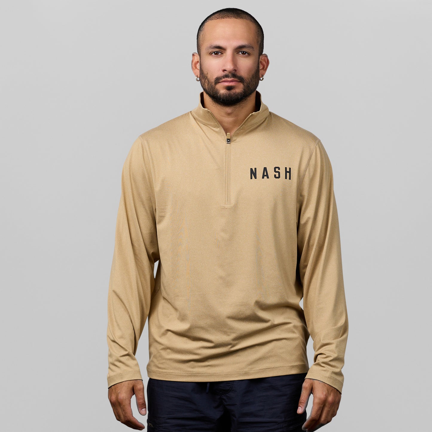 Train Up Quarter Zip [Tan]