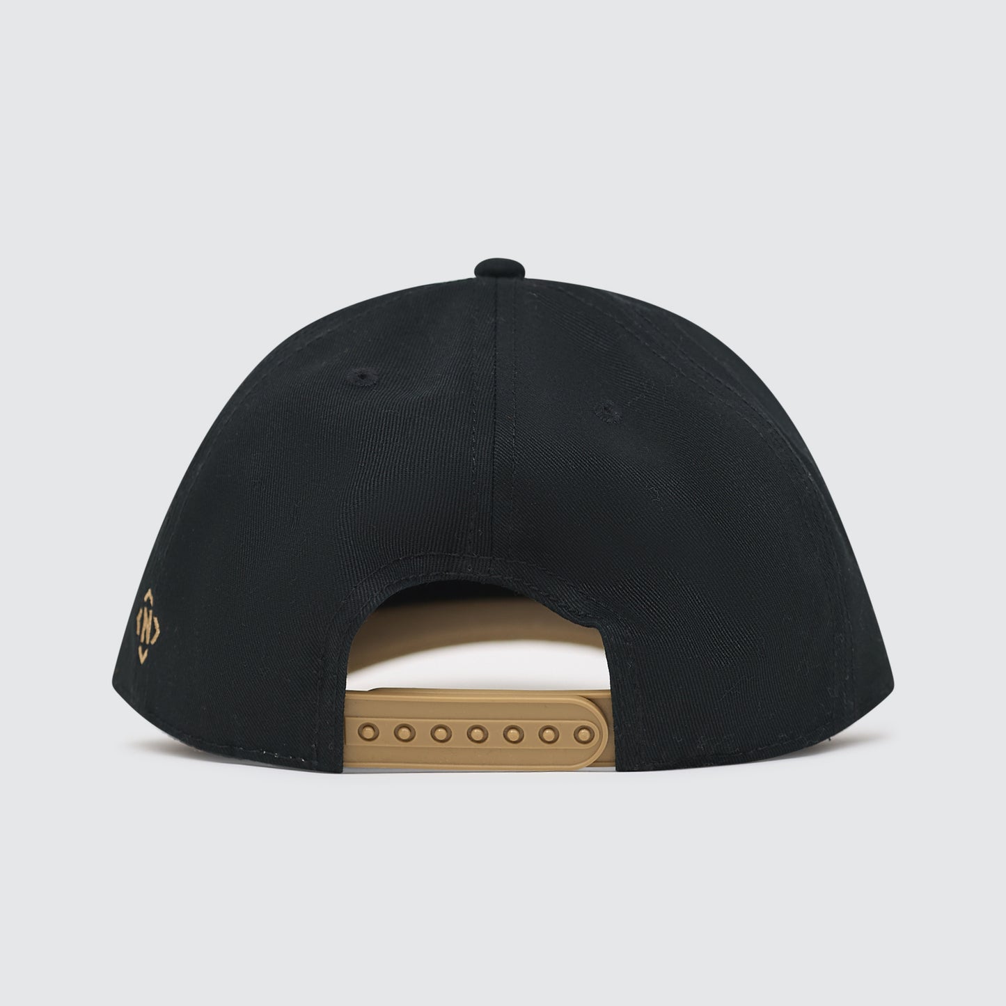 Nashville Circle Unstructured 5 Panel Snapback [Black/Tan]