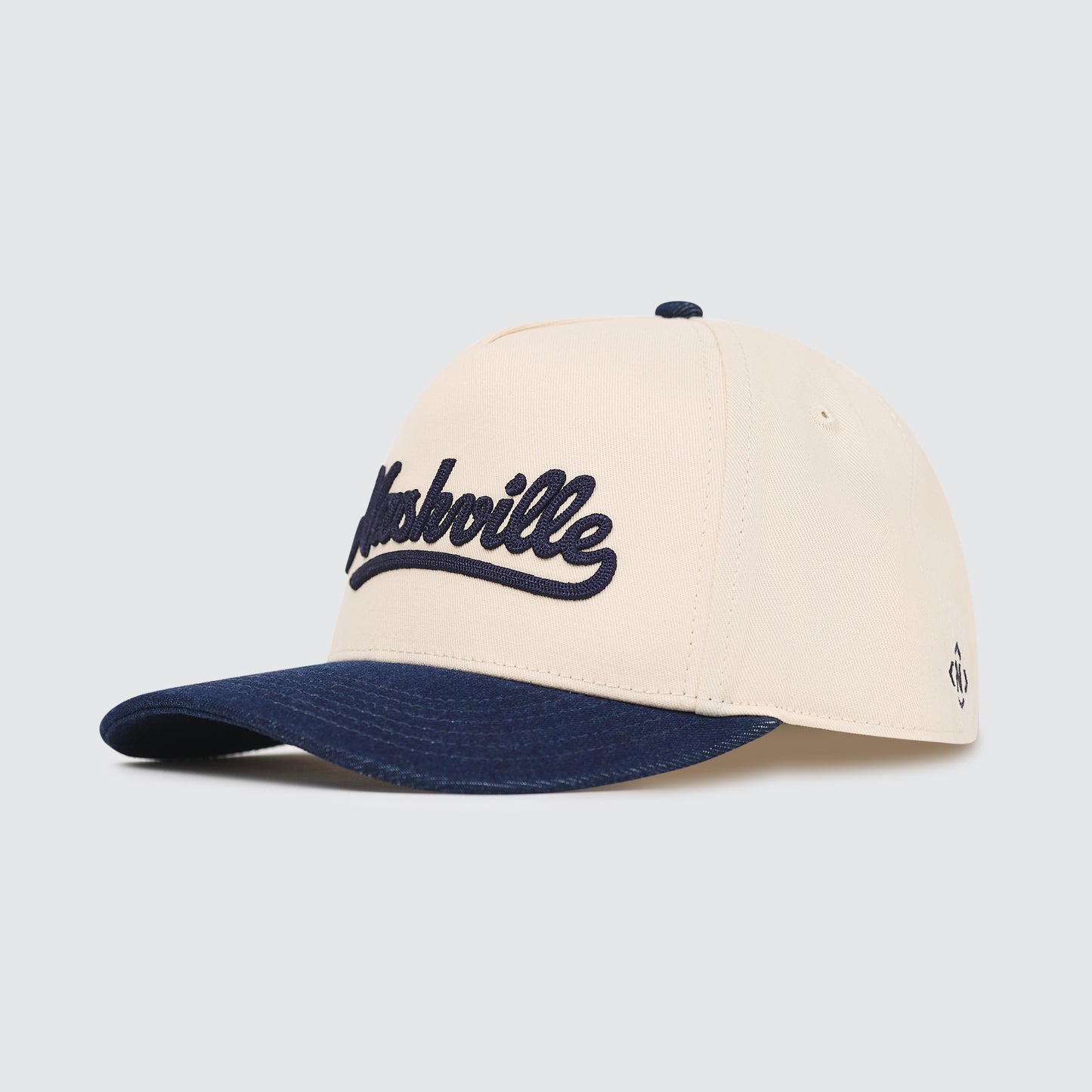 Chainstich Nashville Denim Snapback [Blue]
