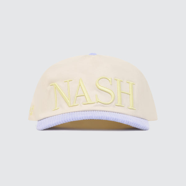 Nash Color Block Cap [Lilac/Yellow] – The Nash Collection