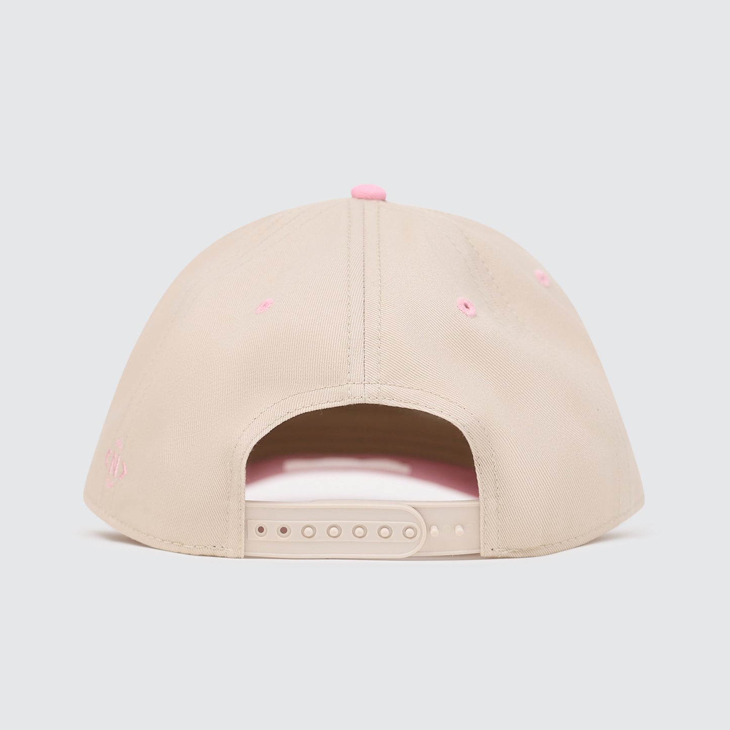 Nashville Chain Stitch Snapback [Pink/Natural]