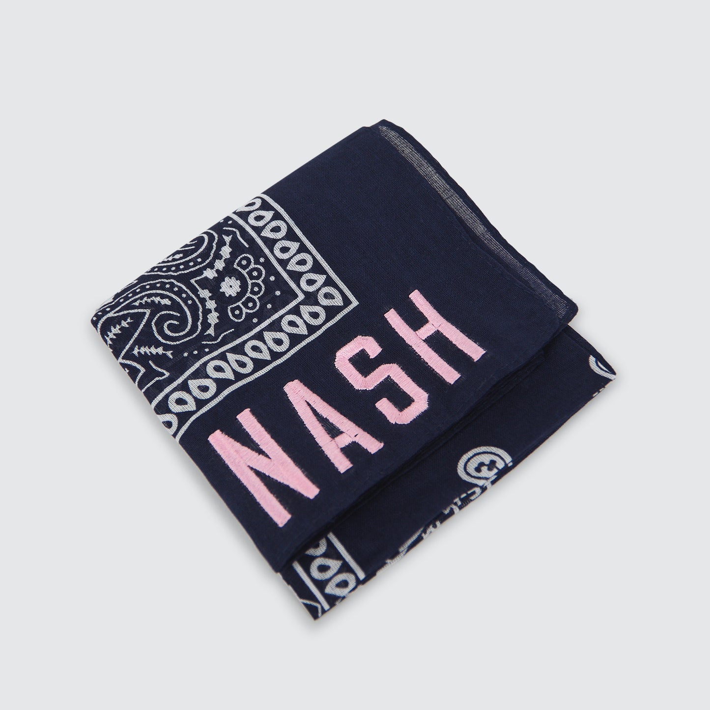NASH Bandana [Navy/Light Pink]