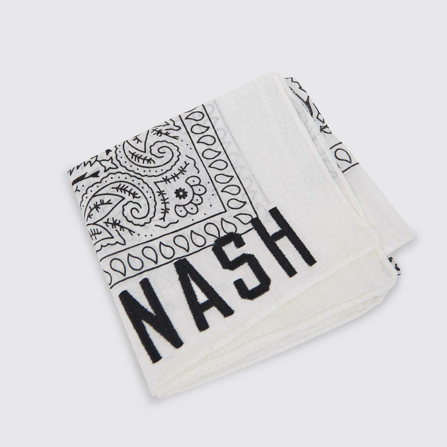 NASH Bandana [White/Black]