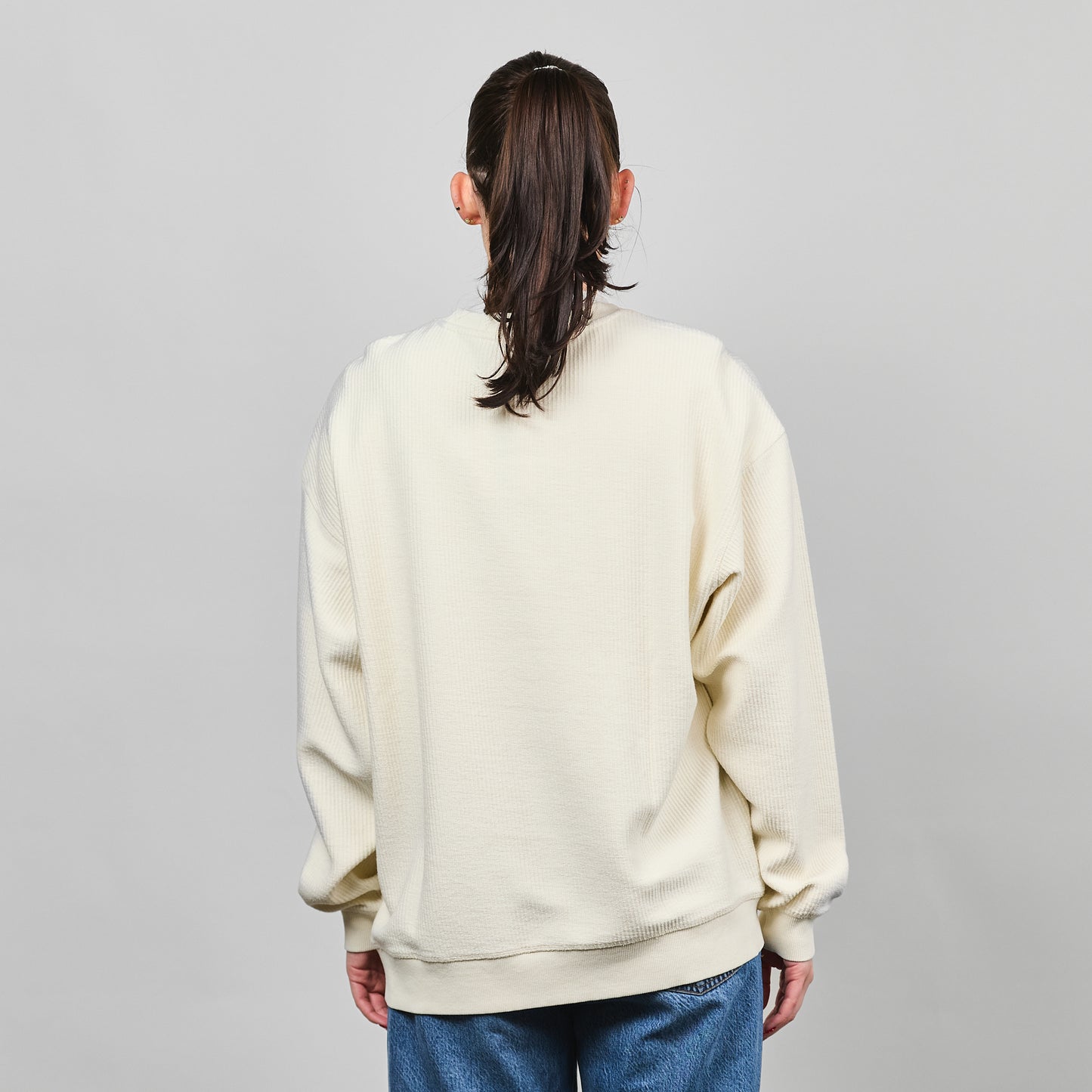 Camden Corded Crew [Cloud White]