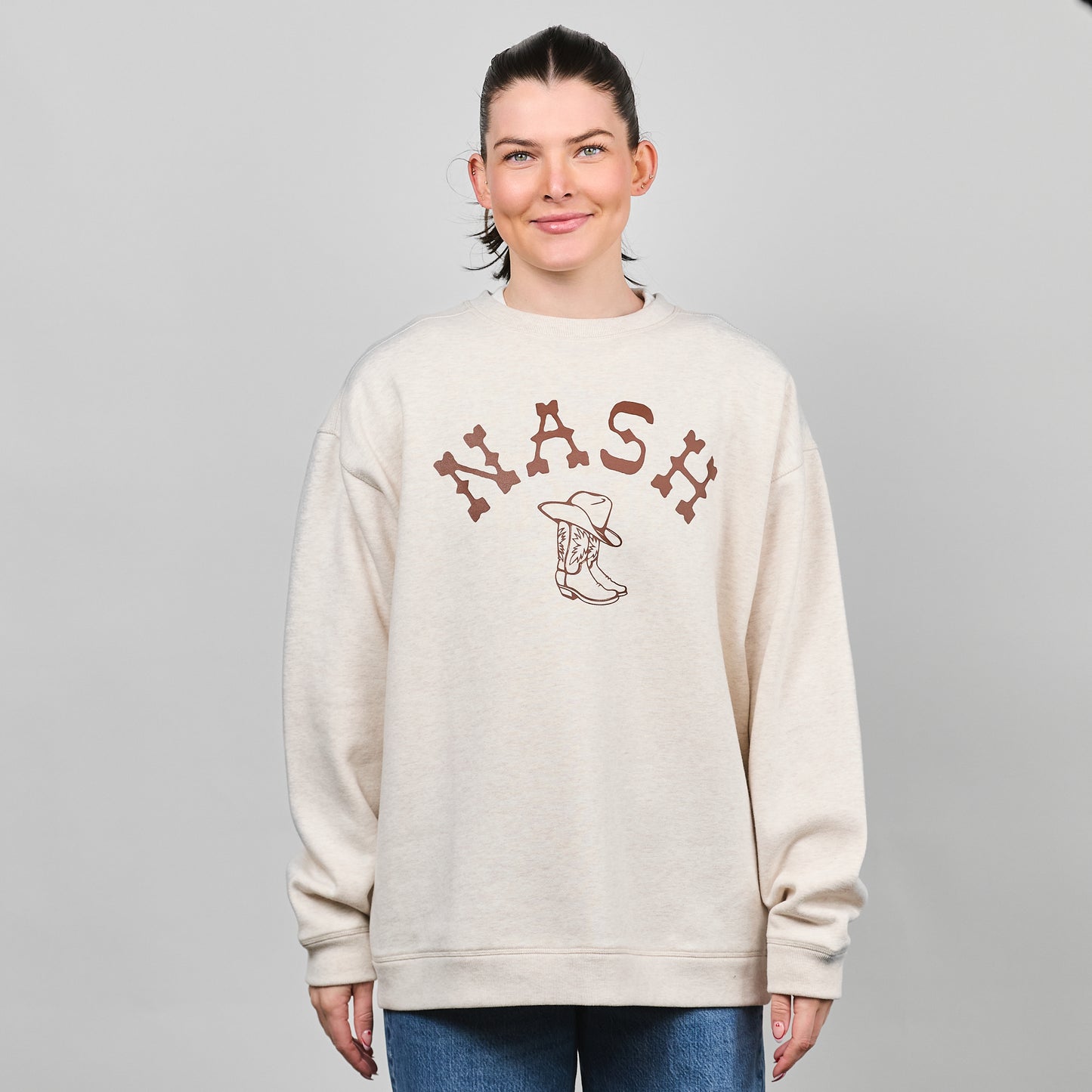 NASH Boots Classic Crew [Oatmeal]