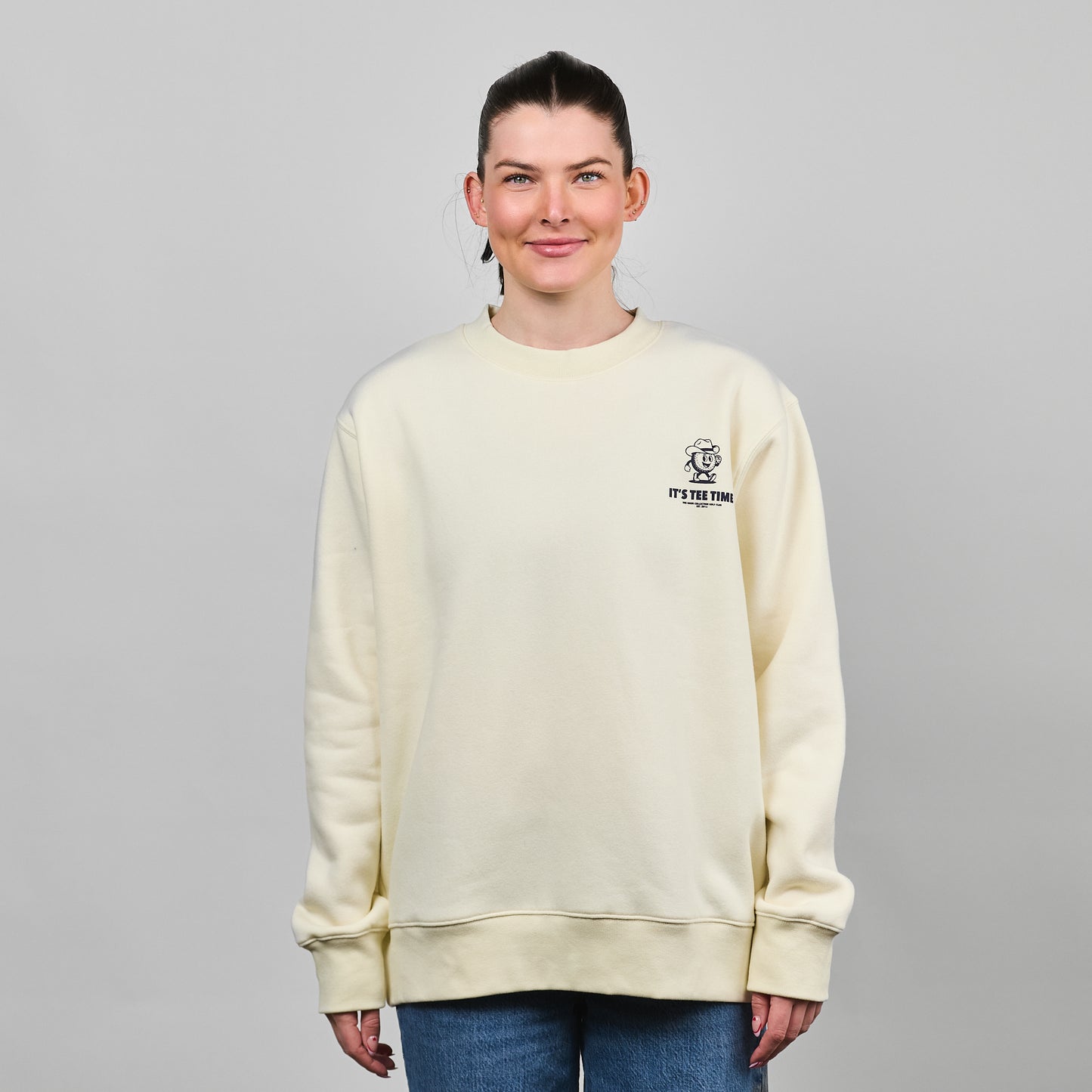 Tee Time Crewneck [Bone]