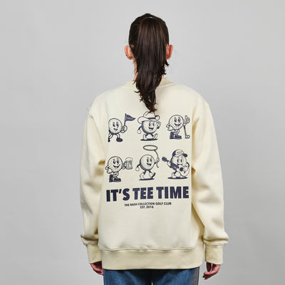 Tee Time Crewneck [Bone]