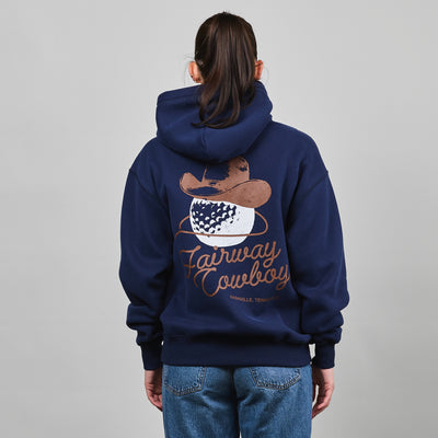 Fairway Cowboy Relaxed Hoodie [Navy]