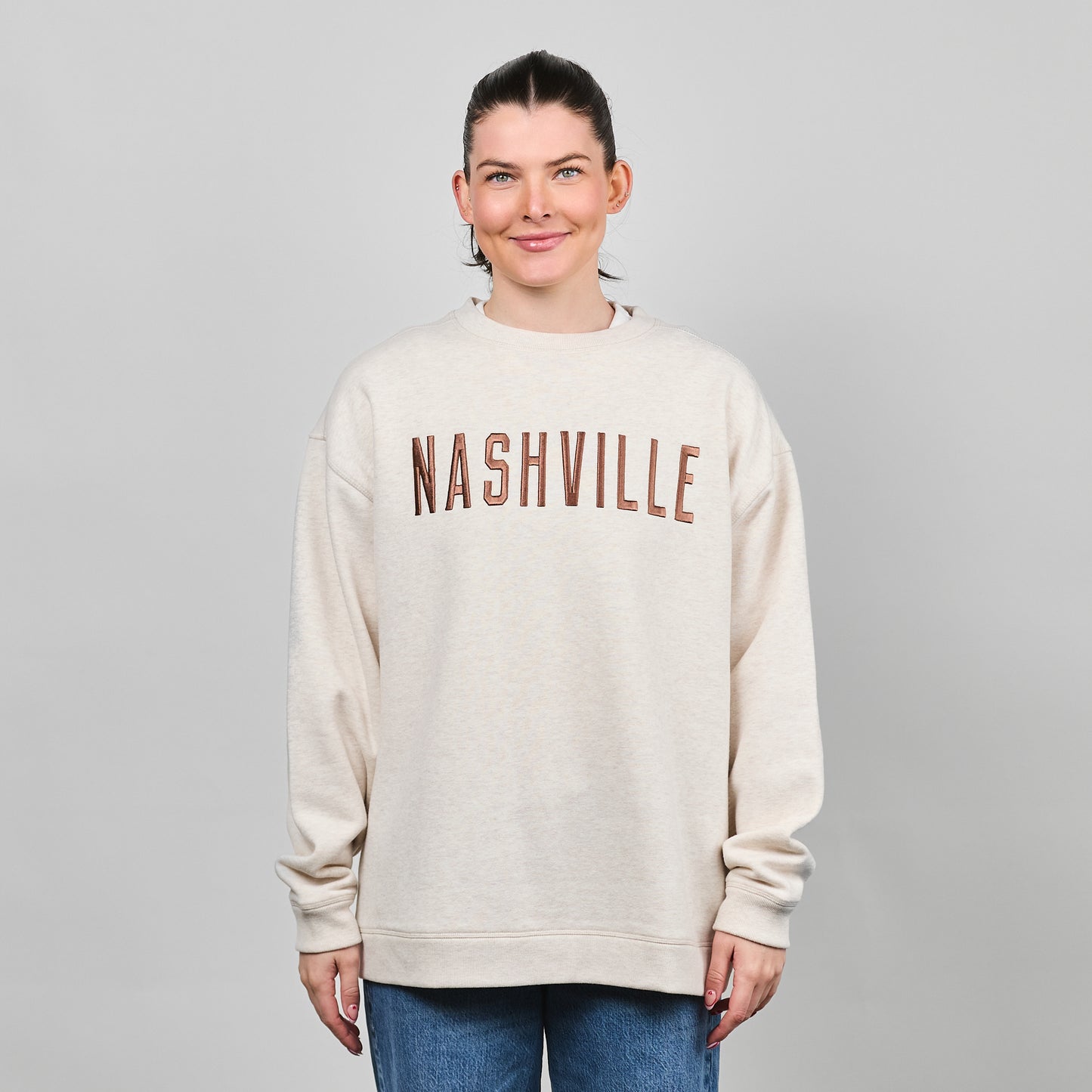 Nashville Classic Crewneck [Oatmeal/Mocha]