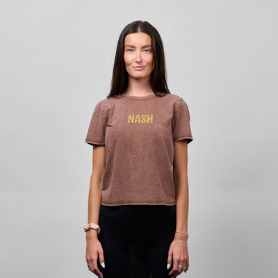 Nash Star Fitted Tee [Chocolate]