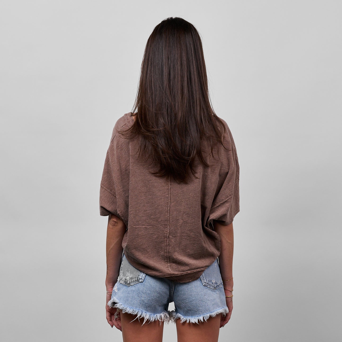 NASH V-Neck Tee [Chocolate Tonal]