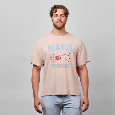 Nash Rock Fest Oversized Tee [Dark Taupe]
