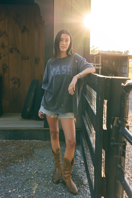 Nash Music Oversized Tee
