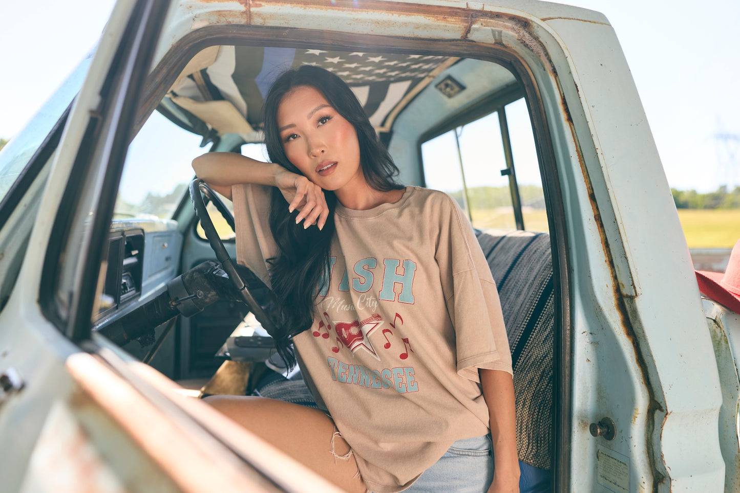 Nash Rock Fest Oversized Tee [Dark Taupe]