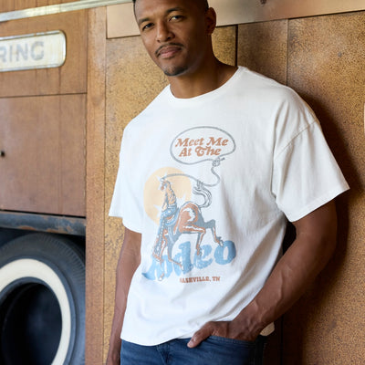 Meet Me At The Rodeo Tee [Cream]