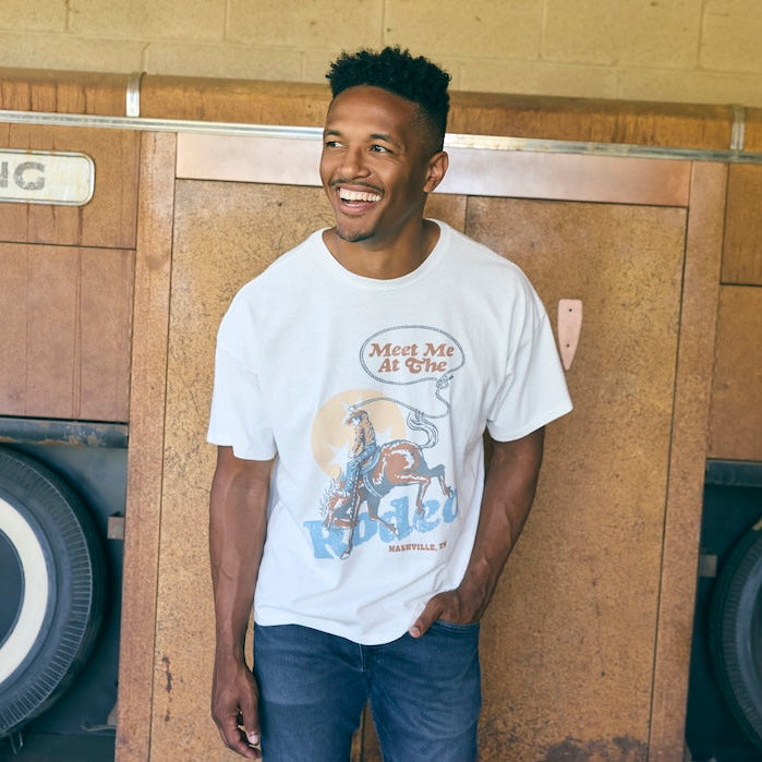 Meet Me At The Rodeo Tee [Cream]