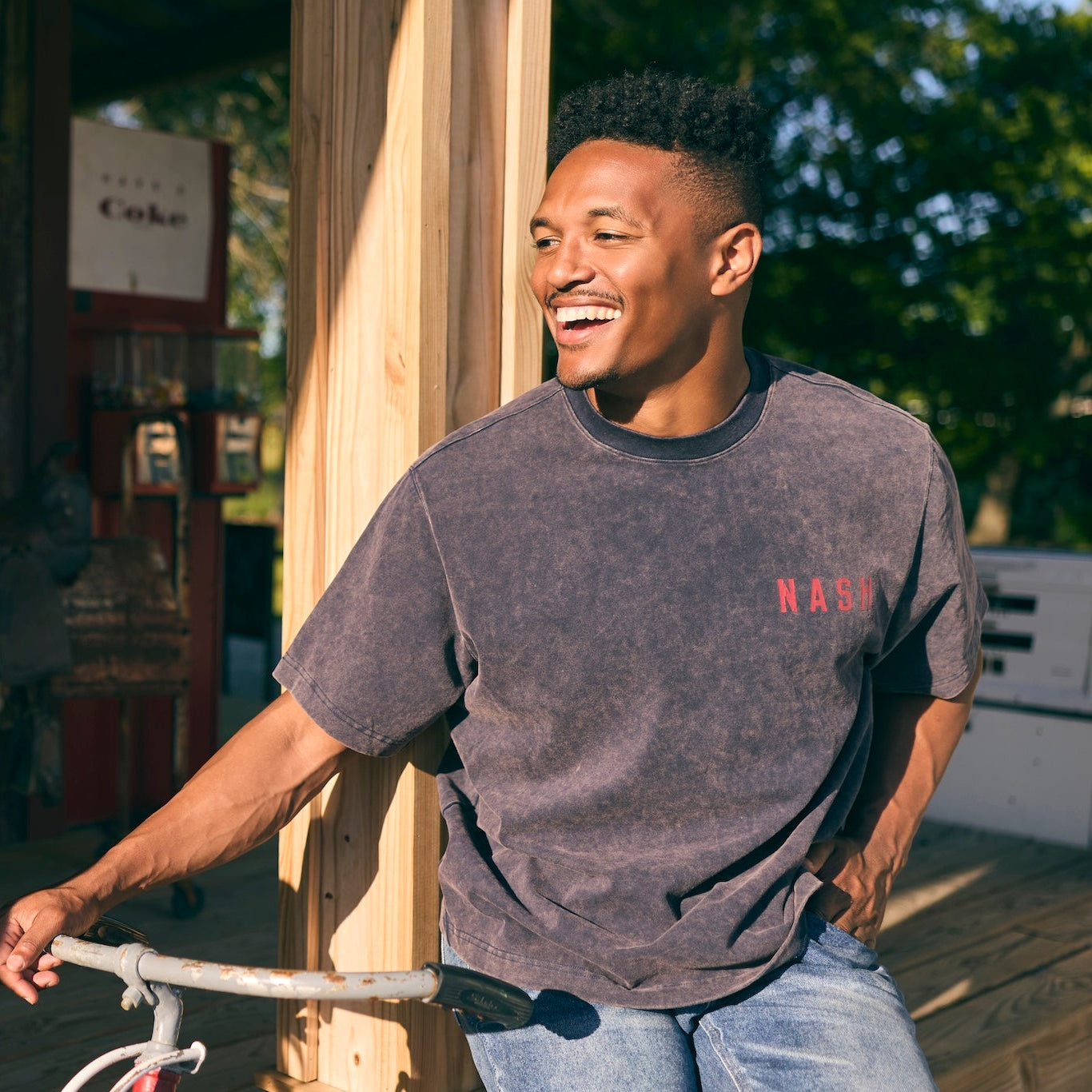 US 250 Oversized Tee [Navy]