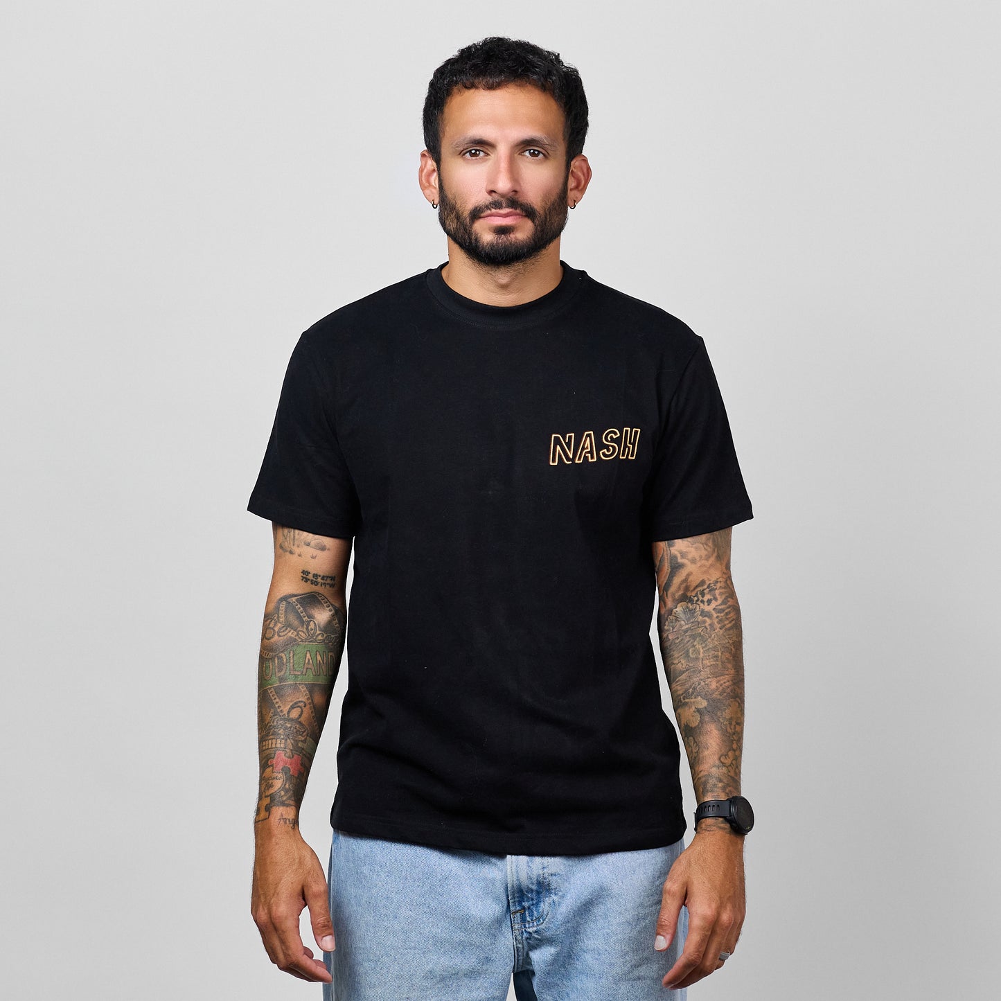 Neon Sign Basic Tee [Black]