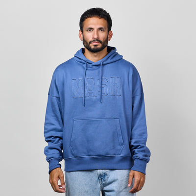 NASH Tonal Applique Hoodie [Navy]