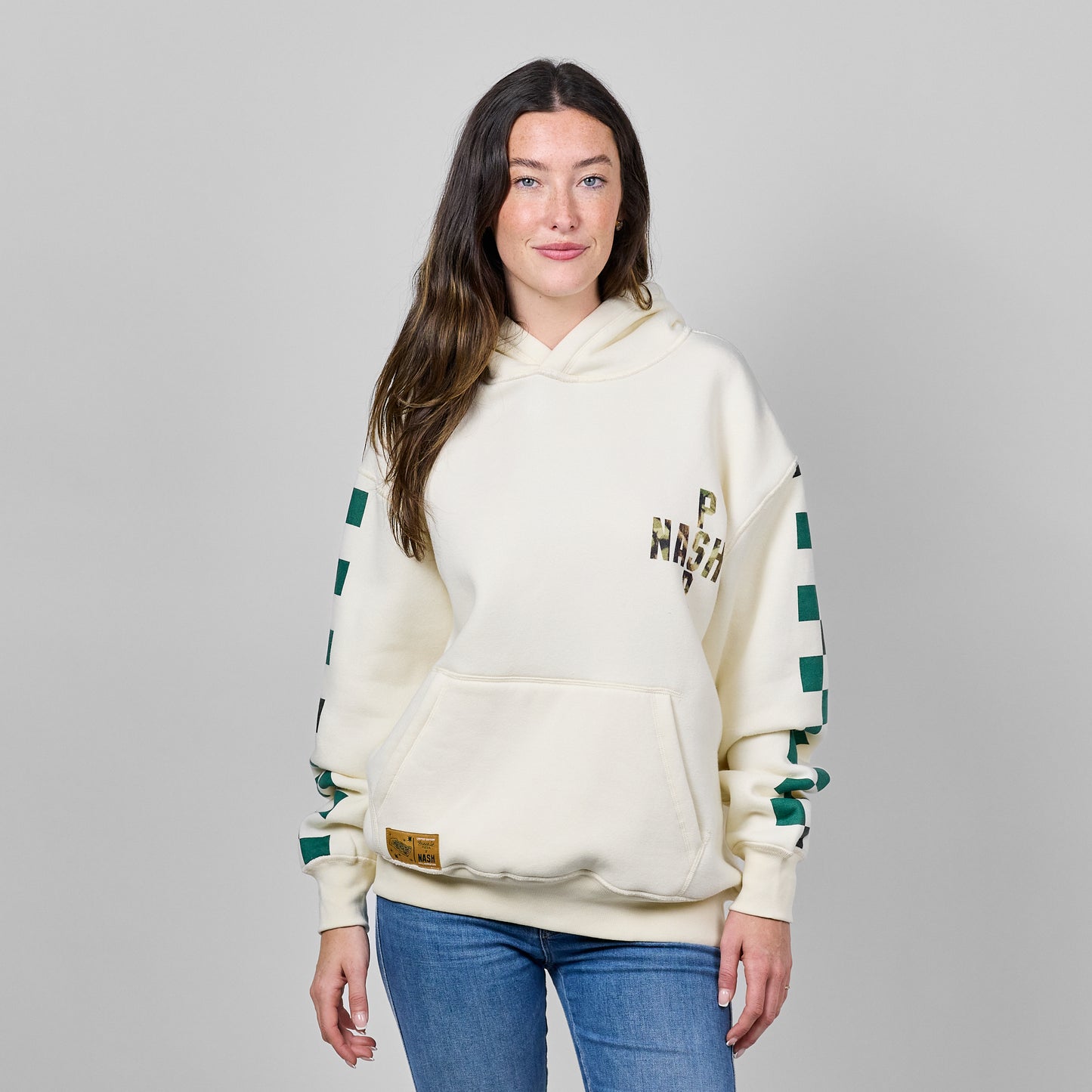PSP Camo Check Hoodie [Off White/Camo]