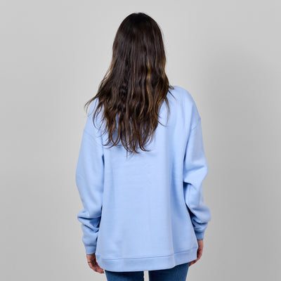 NASH Shadow Puff Crewneck [Blue]