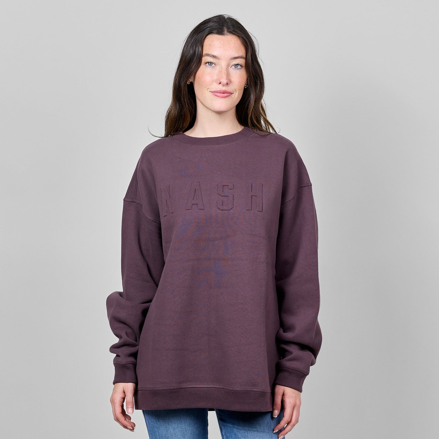 NASH Iconic Crewneck [Rasin]