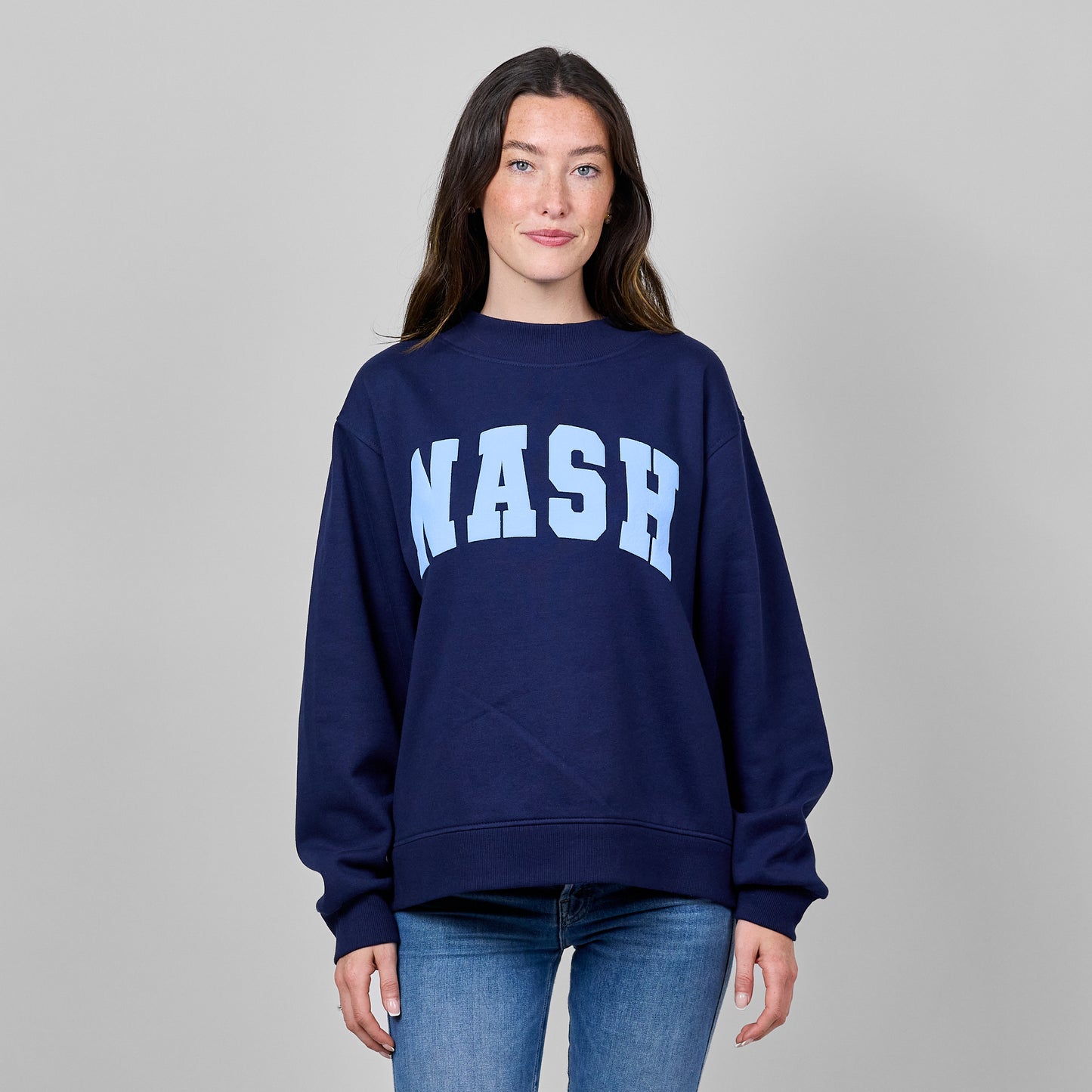 NASH Fleece Mock Neck [Navy]