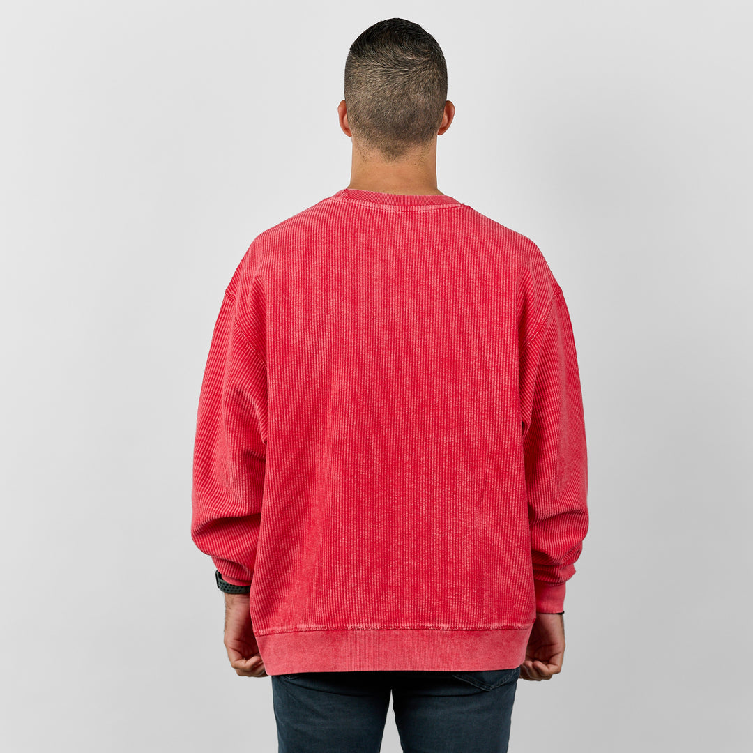 Tennessee Corded Crew [Red]