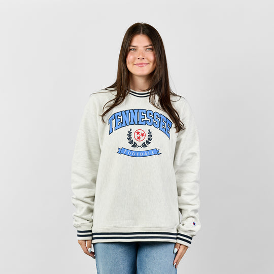 Tennessee Football Varsity Crew [Heather Grey]