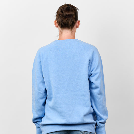 Lightweight Raglan Crewneck [Summer Blue]
