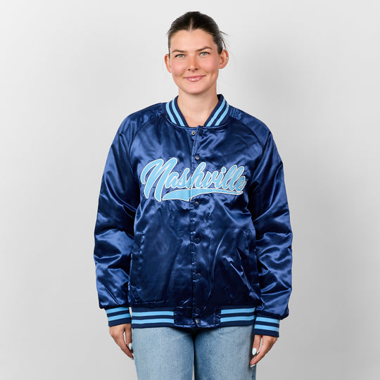 Nashville Varsity Jacket [Navy]