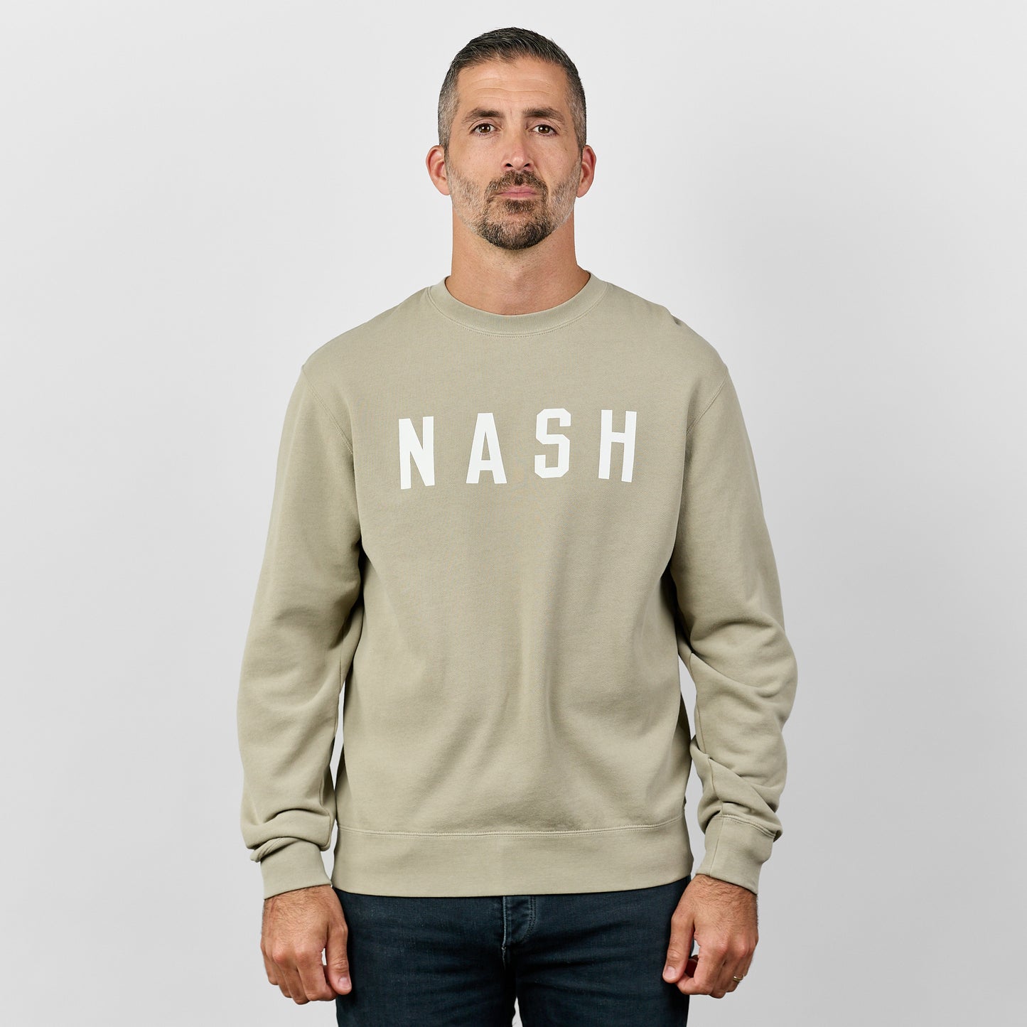 Nash Tonal Essential Crew [Stone Gray]