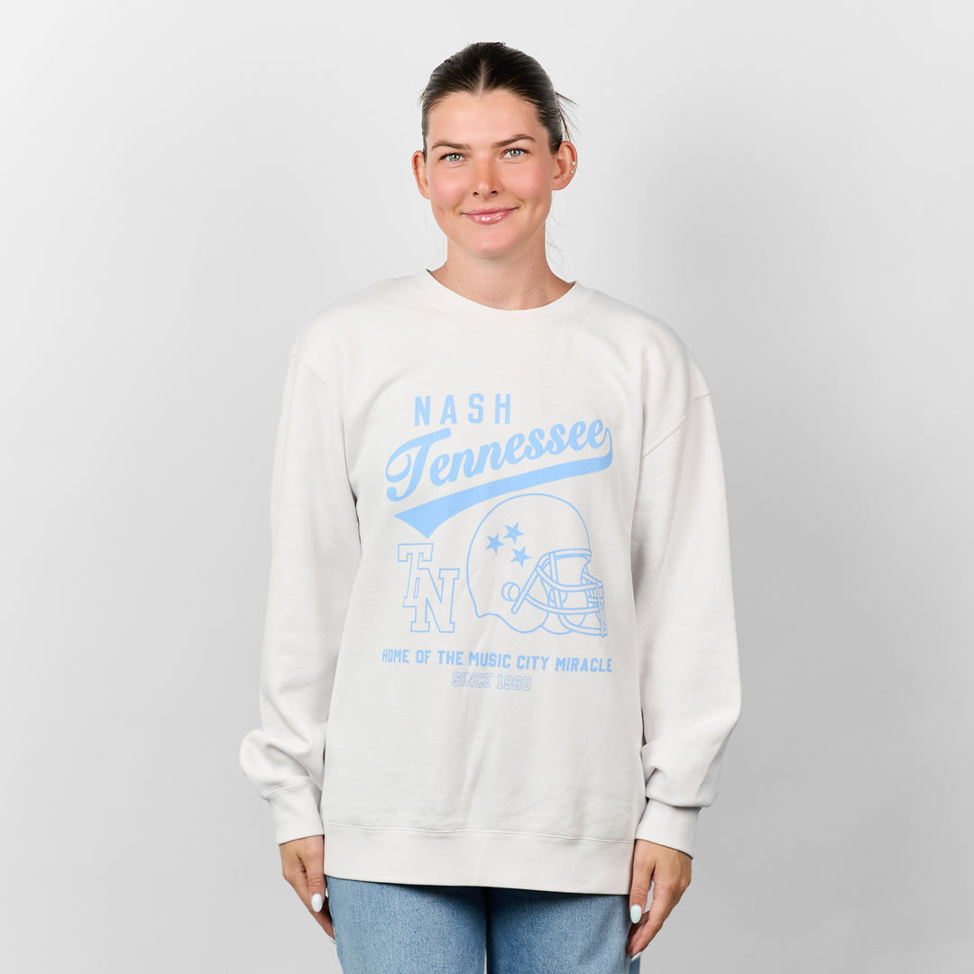 Tennessee Football Essential Crew [White]